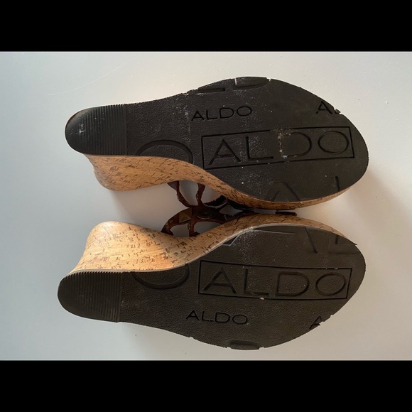 Sandals wedge 6.5 Aldo - Picture 7 of 7